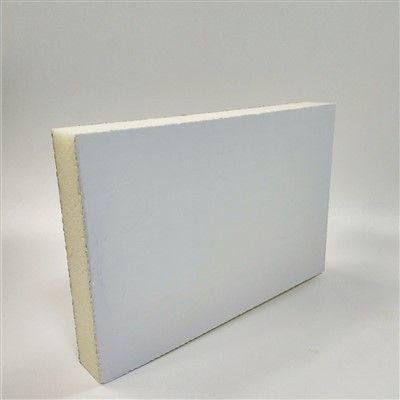 แผงท่อหุ้มฉนวนโพลียูรีเทนโฟมล่วงหน้า- 20 มม. พร้อมอลูมิเนียมฟอยล์สีขาว