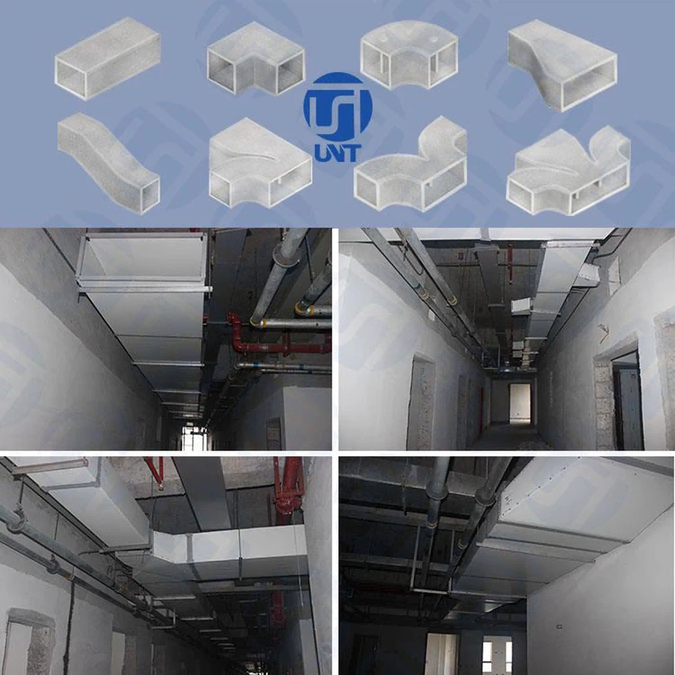 Pre-insulated Aluminum Ductwork Pre-insulated Aluminum Ductwork