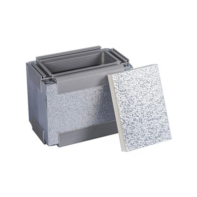 แผงโฟม PIR สำหรับท่อที่มีฉนวนป้องกันล่วงหน้า UNTDuct